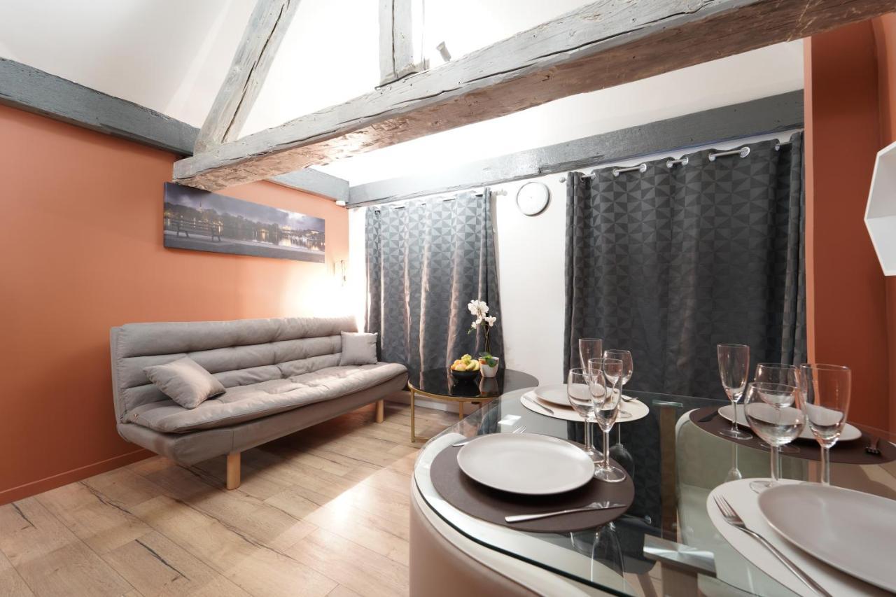 Duplex De Charme Au Coeur Historique De Metz Apartment Bagian luar foto